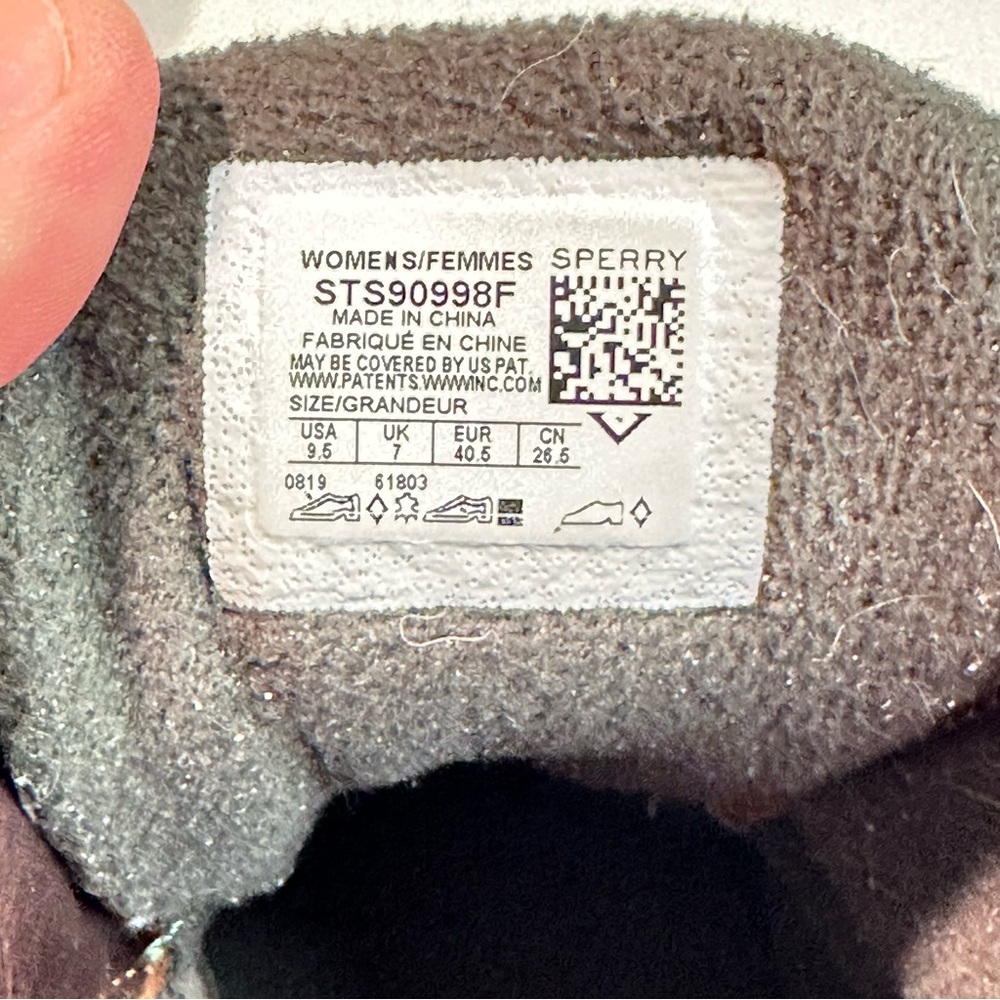 Women’s Sperry Saltwater Duck Lug Boot Duck Boots Rain Boots Rain Boot Fall 9.5 - Picture 11 of 11